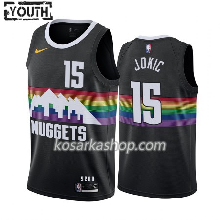 Dres Denver Nuggets Nikola Jokic 15 Nike 2019-20 City Edition Swingman - Dječji